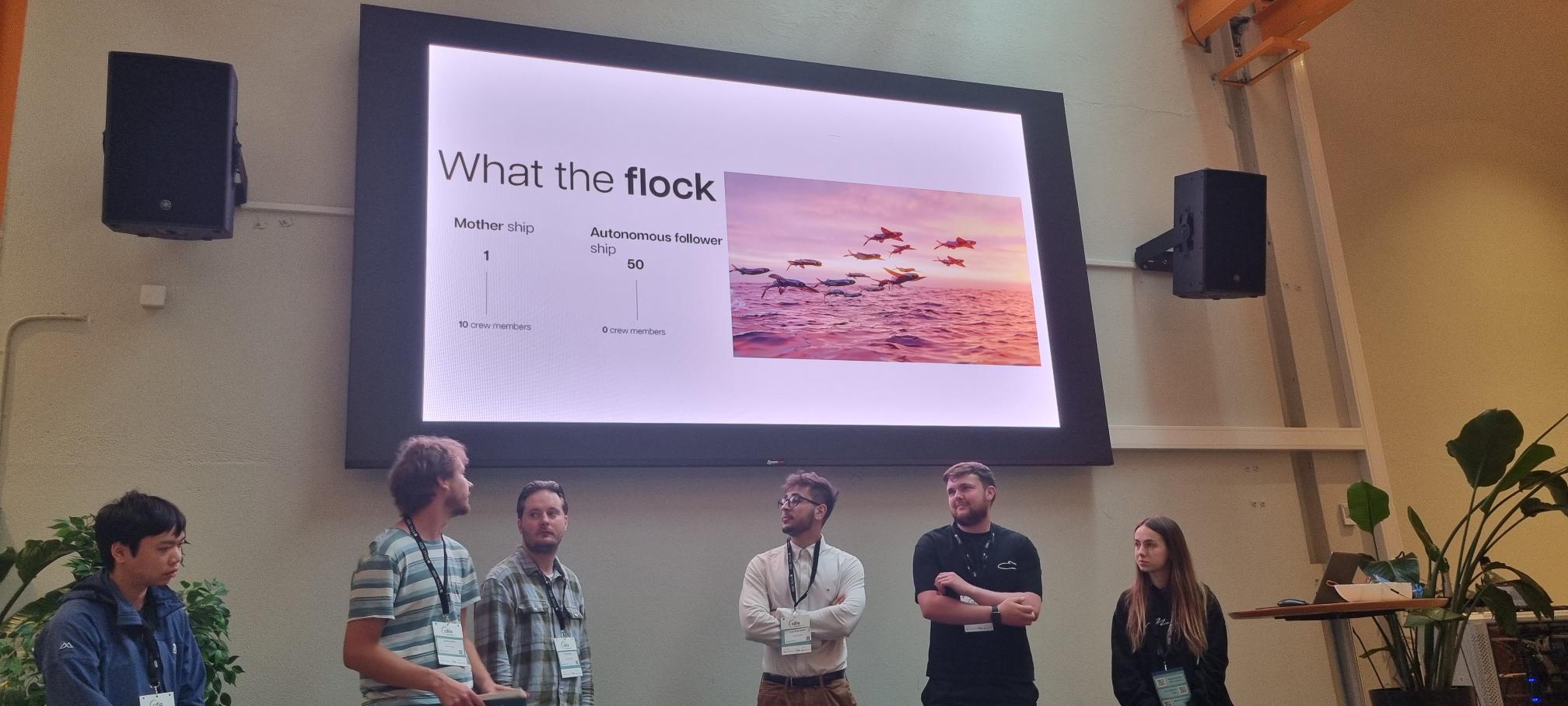 Network of autonomous ships