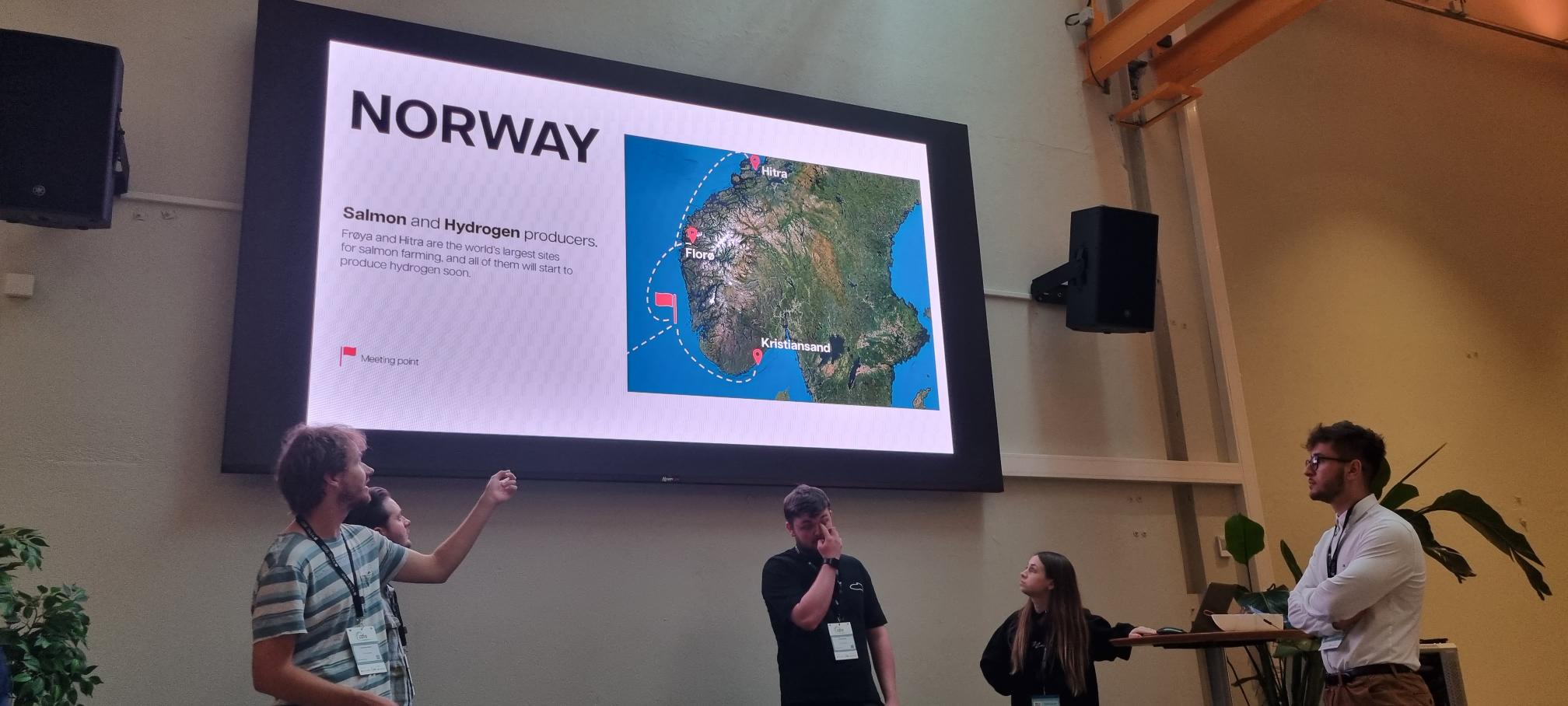 Coastal fishery and energy hubs