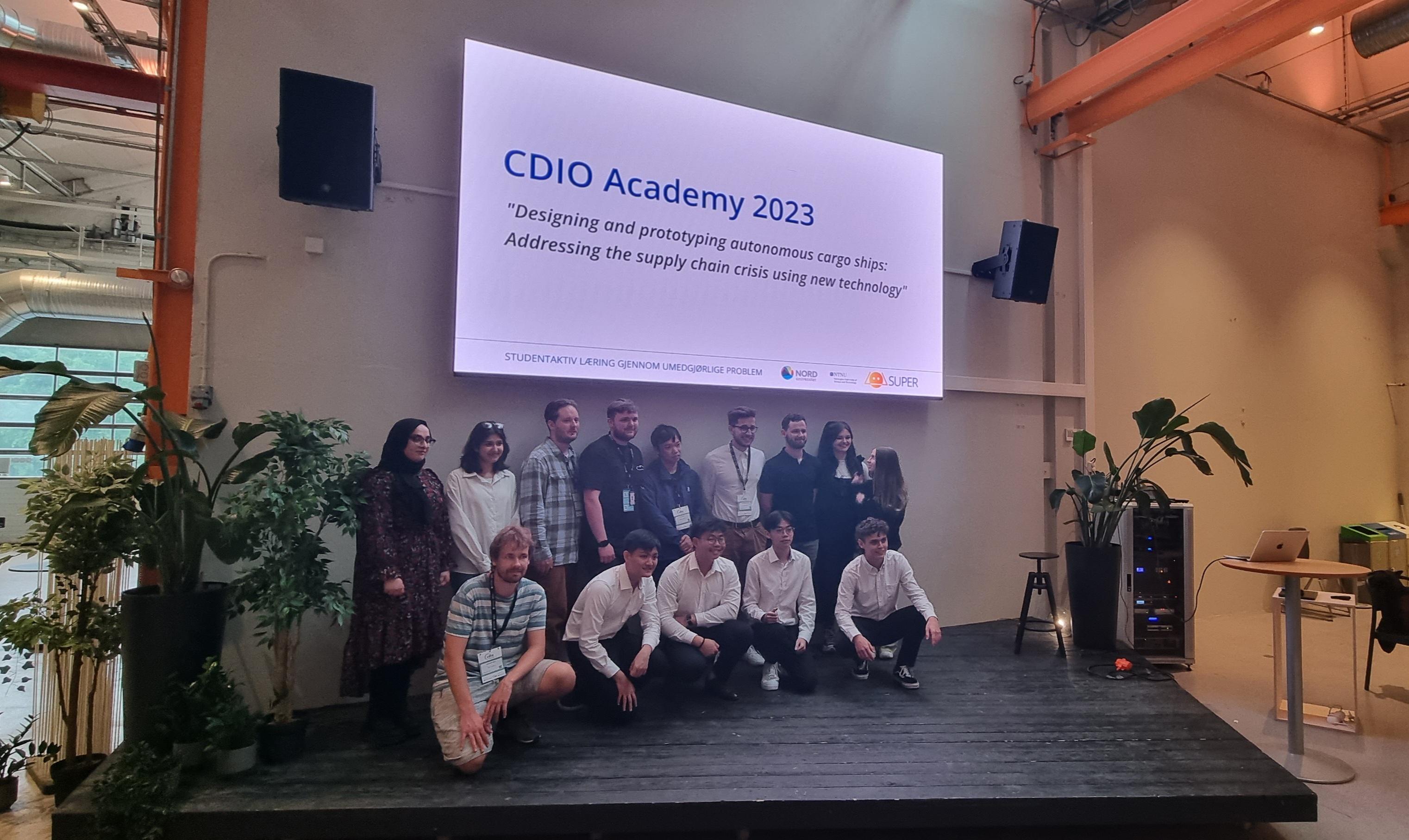This years students at CDIO Academy Case Challenge