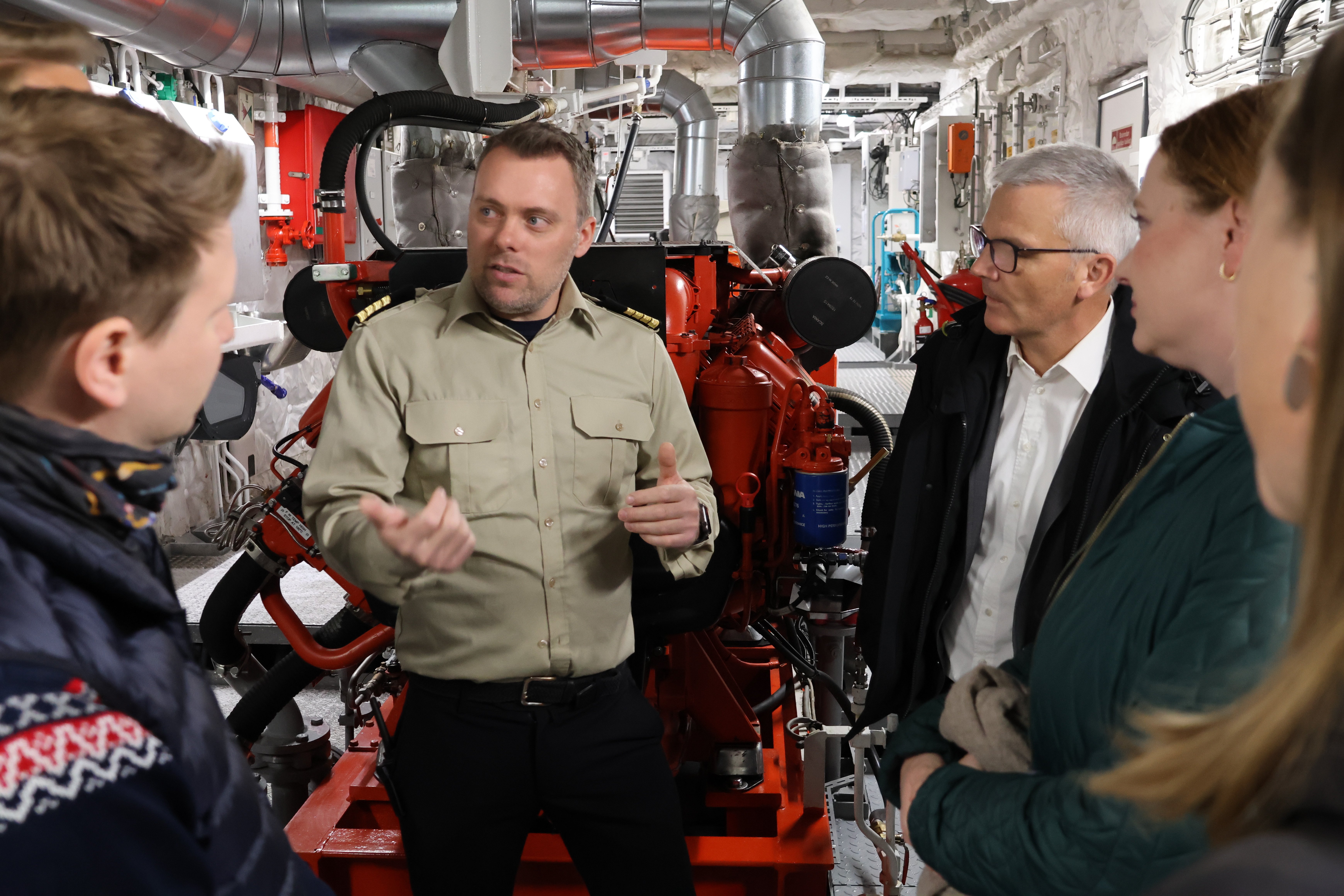 Tysk-Norsk Handelskammer besøker Torghatten Flakk-Rørvik. Foto: Lars Bugge Aarset/Ocean Autonomy Cluster